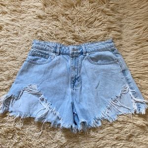 Zara jean shorts